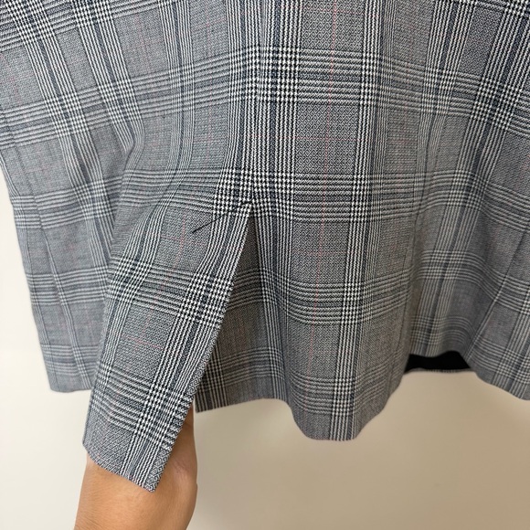 Banana Republic Black and Grey Blazer Size 14 - Picture 8 of 12